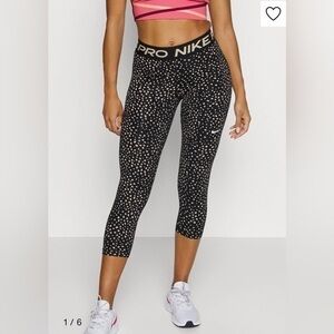 Nike Dri Fit Athletic Black Leggings size XS
